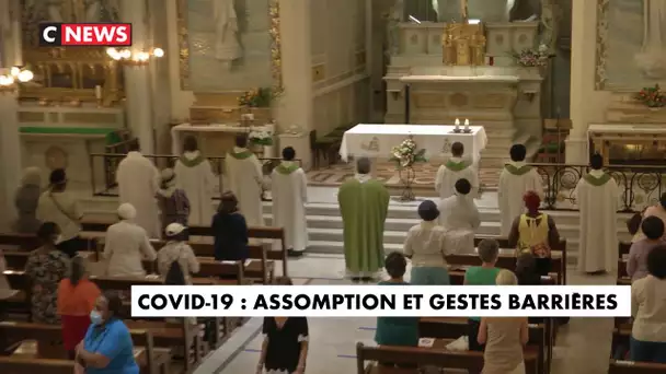 Covid-19 : Assomption et gestes barrières