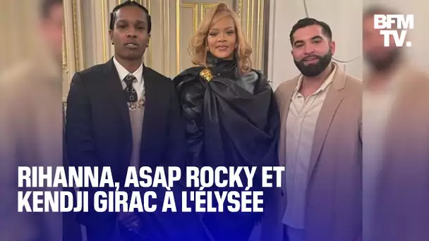 Pièces jaunes: Rihanna, Asap Rocky et Kendji Girac rencontrent Brigitte Macron à l'Élysée