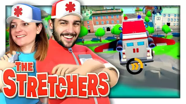 ON VOLE AVEC L'AMBULANCE ! | THE STRETCHERS NINTENDO SWITCH CO-OP