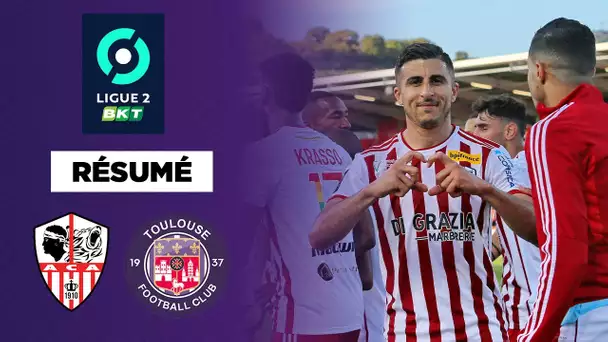 ⚽️ Ligue 2 BKT : L'AC Ajaccio bat Toulouse et remonte en Ligue 1 !!