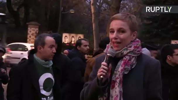 Des manifestants de la «grève mondiale pour le climat» se rassemblent à Paris