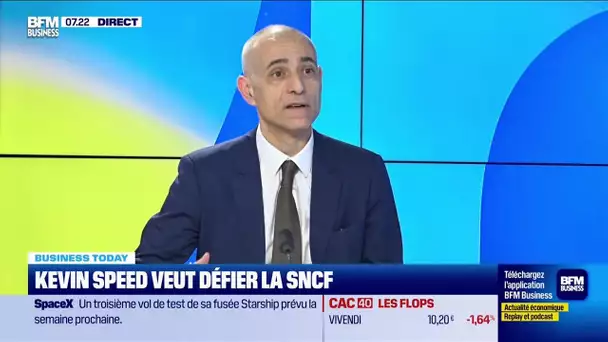 Laurent Fourtune (Kevin Speed) : Kevin Speed veut défier la SNCF