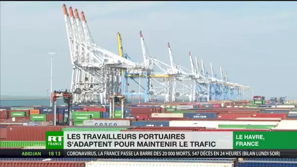 Covid-19 : le port du Havre s'adapte pour continuer d'approvisionner les magasins