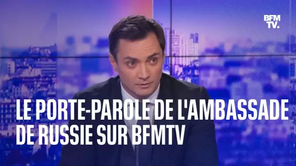 L'interview du porte-parole de l'ambassade de Russie en France sur BFMTV en intégralité