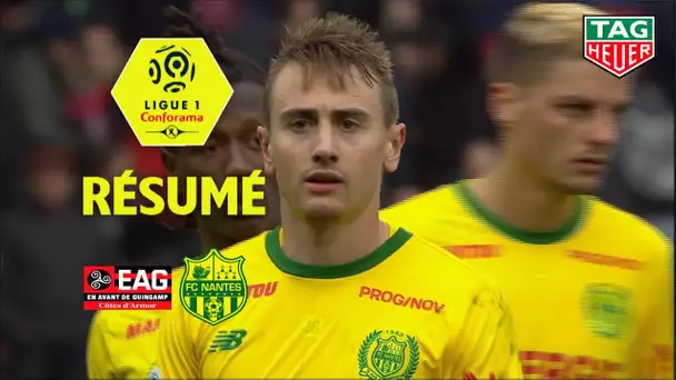 EA Guingamp - FC Nantes ( 0-0 ) - Résumé - (EAG - FCN) / 2018-19