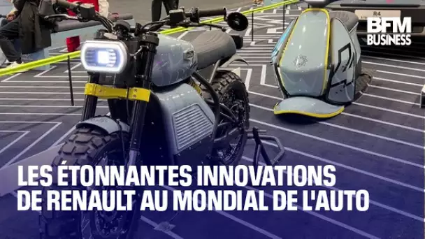 Les étonnantes innovations de Renault au Mondial de l'Auto