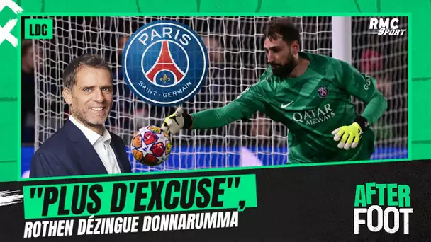 PSG 2-3 Barça : "Donnarumma n’a plus d’excuse", Rothen dézingue le gardien italien