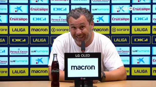 Rueda de prensa Cádiz CF vs Rayo Vallecano