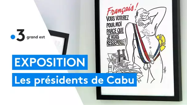 Cabu et les présidents de la République