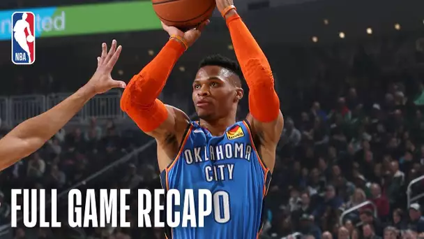 THUNDER vs BUCKS | Russell Westbrook Continues To Make Triple-Double History | April 10, 2019