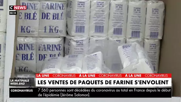 La vente de farine explose avec le confinement