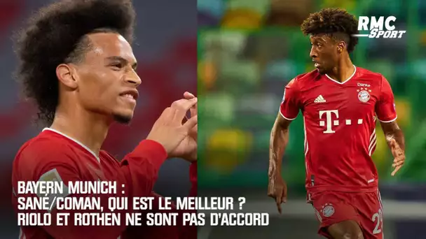 Bayern Munich : Sané/Coman, qui est le meilleur ? Riolo et Rothen ne sont pas d'accord