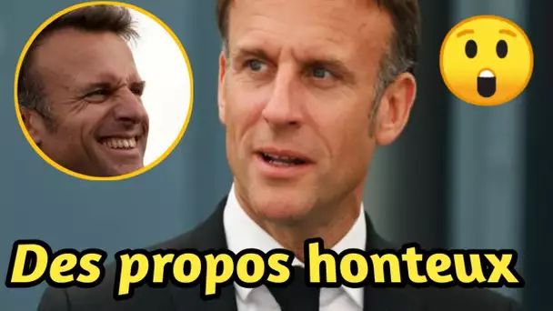 Réactions indignées suite aux propos de Macron sur le changement de sexe en mairie