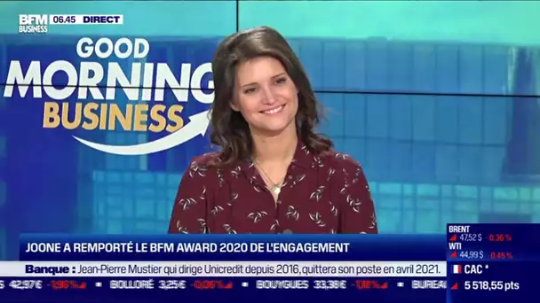 Carole Juge-Llewellyn (Joone): Joone remporte le BFM Award 2020 de l'engagement