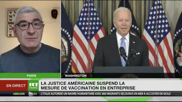 L'obligation vaccinale dans les entreprises instaurée par Biden suspendue par la justice