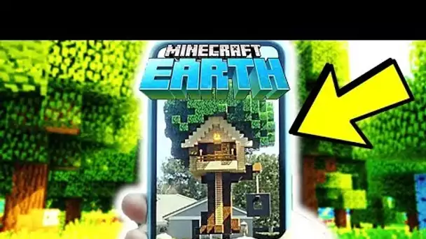 LE SECRET POUR JOUER A MINECRAFT EARTH DANS MINECRAFT !