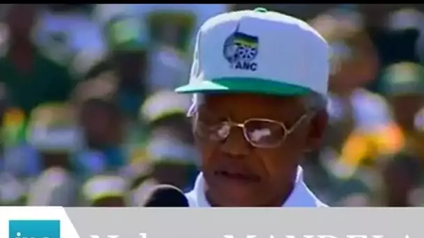 Dernier meeting de Nelson Mandela - Archive vidéo INA