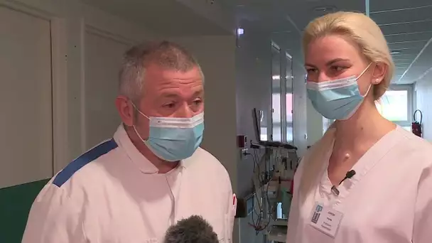 Portrait d'une médecin ukrainienne à l'hôpital de Royan en Charente-Maritime