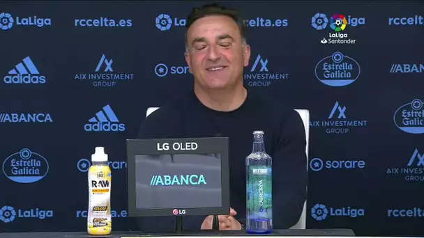 Rueda de prensa RC Celta vs UD Almería