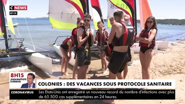 Colonies : des vacances sous protocole sanitaire