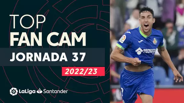 LaLiga Fan Cam Jornada 37: Rubén Sobrino, Rodrygo & Jaime Mata