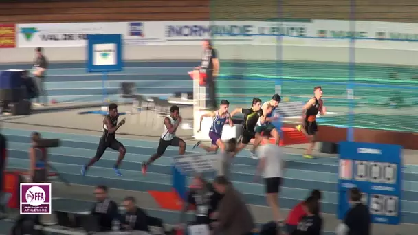 Val de Reuil 2018 : Finale 60 m Cadets (Aurelien Larue en 6&#039;&#039;81)