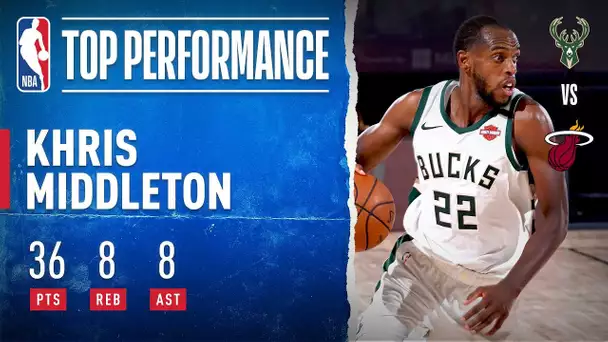 Middleton Scores Playoff Career-High 36 PTS, Lifts Bucks To Game 4 Win!