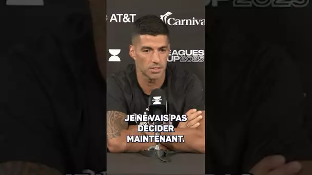 🥰 Luis Suárez veut prendre sa retraite avec Messi ! #shorts