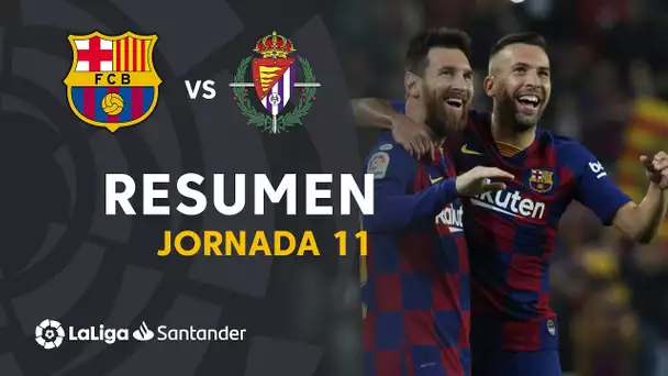 Resumen de FC Barcelona vs Real Valladolid (5-1)