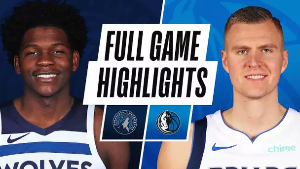 TIMBERWOLVES at MAVERICKS | FULL GAME HIGHLIGHTS | February 8, 2021