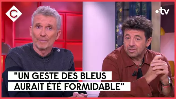 Qatar : la cote des bleus a remonté ! - Denis Brogniart et Patrick Bruel - C à Vous - 23/11/2022