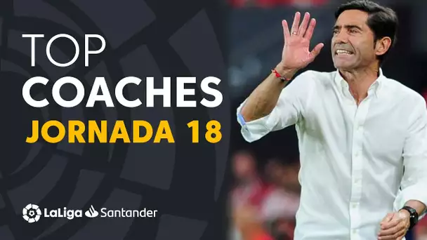 LaLiga Coaches Jornada 18: Marcelino, Robert Moreno & Ancelotti