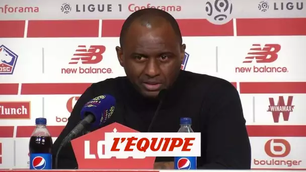 Vieira «Une équipe lilloise beaucoup plus forte que nous» - Foot - L1 - Nice