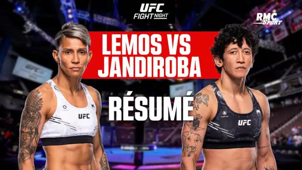 Résumé UFC : Lemos vs Jandiroba, du spectacle et une magnifique soumission