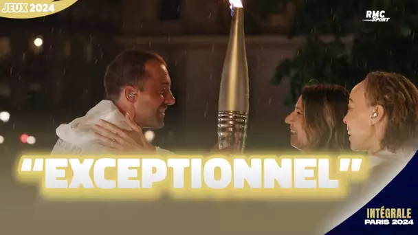 JO 2024 : "Exceptionnel", Guigou raconte son parcours avec la flamme dans les Tuileries