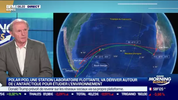 Jean-Louis Étienne (Explorateur): Le Polar Pod va étudier les changements climatiques en Océan