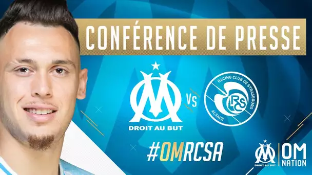 OM - Strasbourg | La conférence de Lucas Ocampos 🎙