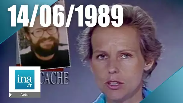 20h A2 du 14 juin 1989 | Jacques Chirac et la libération du terroriste Naccache | Archive INA