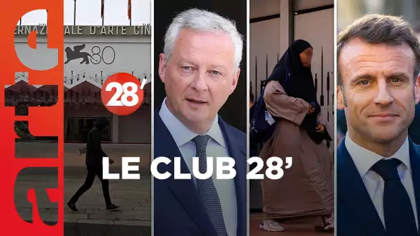 L’interdiction de l’abaya, coup d’État au Gabon, Inflation ... : Le club 28' ! - 28 Minutes - ARTE