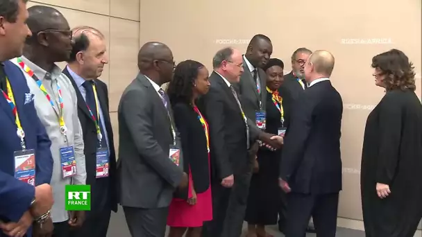 Vladimir Poutine rencontre les chefs des principaux médias africains (retransmission)