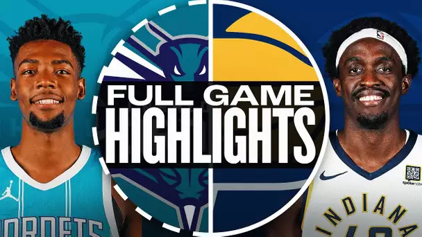 HORNETS at PACERS | FULL GAME HIGHLIGHTS | December 8, 2024