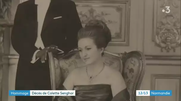 Colette Senghor, l'épouse de l'ancien président sénégalais Léopold Sédar Senghor est décédée