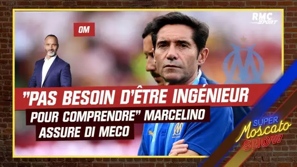 OM : "Pas besoin d'être ingénieur pour comprendre" le système de Marcelino, assure Di Meco