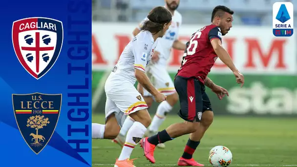 Cagliari 0-0 Lecce | Un palo e Cragno frenano il Lecce | Serie A TIM