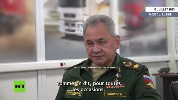 Armes à fragmentation livrées à Kiev : l’armée russe ripostera de manière analogue, prévient Choïgou