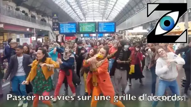 [Zap Net] Gigantesque Flashmob à la gare de l'Est ! (13/04/21)