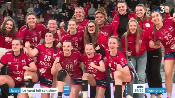 Le Rouen Handball fait son show