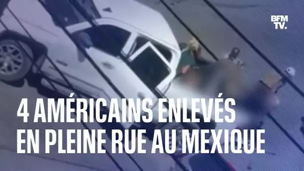 Quatre Américains ont été enlevés en pleine rue au Mexique