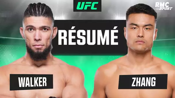 Résumé UFC Shanghai : Johnny Walker vs Zhang Mingyang, encore un KO premier round pour le Chinois ?