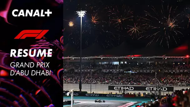 Le résumé du Grand Prix d'Abu Dhabi - F1